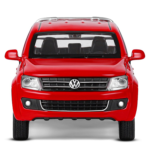 ТМ "Автопанорама" Машинка металлическая 1:30 Volkswagen Amarok, красный, свет, звук, откр. двери, капот и дверка багажника, инерция, в/к 20*10*11 см в Джамбо Тойз #10