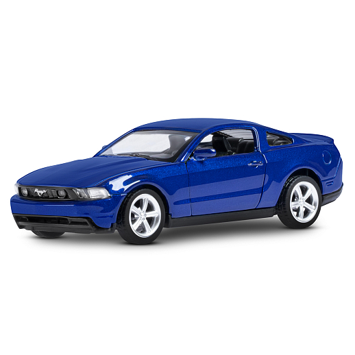 ТМ "Автопанорама" Машинка металлическая 1:43 Ford Mustang GT, синий, откр. двери, инерция, в/к 17,5*12,5*6,5 см в Джамбо Тойз #2