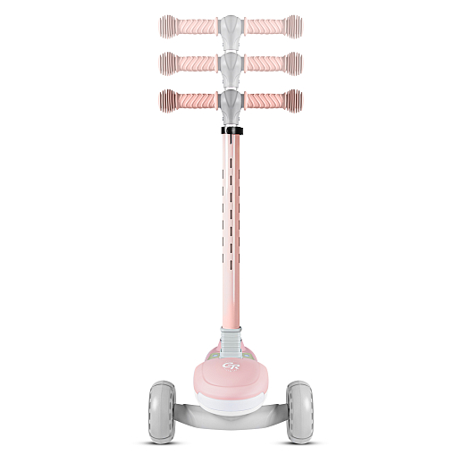 Трехколесный самокат CITYRIDE, cкладной,со светом на деке,  колеса PU со светом 120*45 мм и 90*46 мм в Джамбо Тойз #12