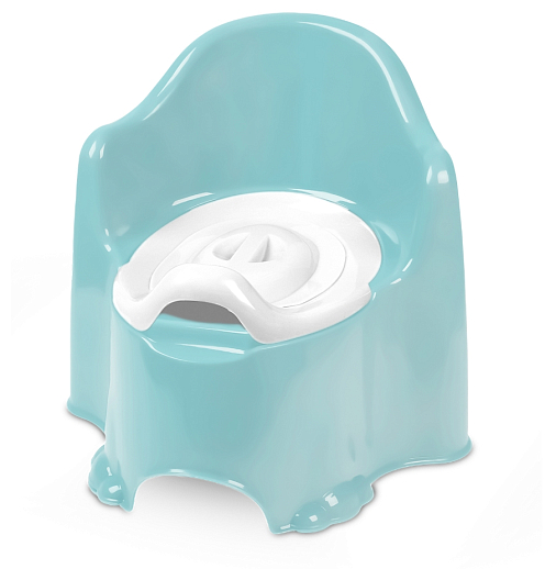 ТМ "Smart Ваby" Горшок детский № 5  бирюзовый 31,5х35х31,5 см в Джамбо Тойз