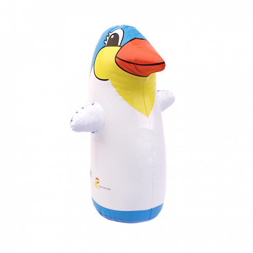 Надувной пингвинчик- неваляшка, 32*24*17см, с пищалкой в крылышке, цвета в ассортименте, в пак. в Джамбо Тойз