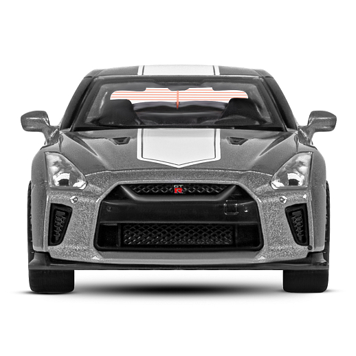 ТМ "Автопанорама" Машинка металлическая 1:32 Nissan GT-R (R35), серый, откр. двери, свет, звук, инерция в/к 18*13,5*9 см в Джамбо Тойз #11