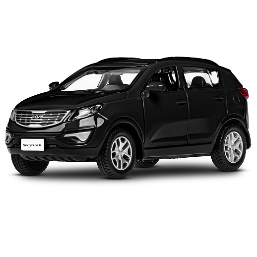 ТМ "Автопанорама" Машинка металлическая 1:39 KIA SPORTAGE R, черный, откр. двери, инерция, в/к 17,5*12,5*6,5 см в Джамбо Тойз #3