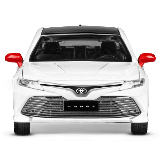 Яндекс Go машинка металлическая, 1:34 Toyota Camry, цвет белый, инерция, свет, озвучено Алисой, откр. двери, в/к 17,5*13,5*9 см в Джамбо Тойз #11