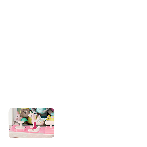 Игровой автомат "Хватайка", розовый, со свет.эффект., в/к 30*22,5*19 см в Джамбо Тойз #4