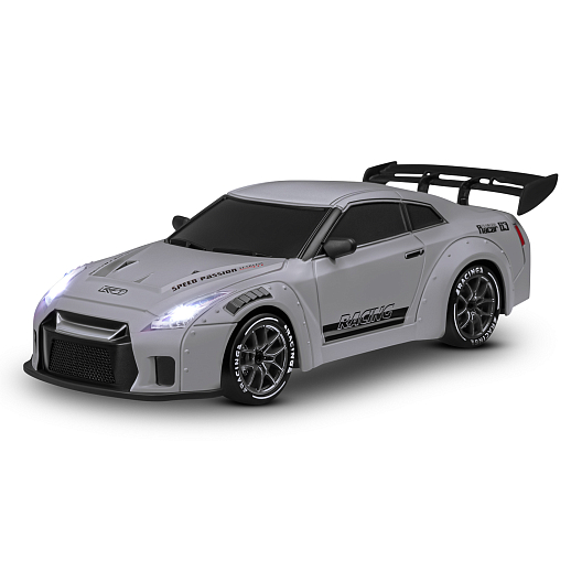 Р/у машинка для дрифта М1:24,2.4GHz,4WD,сменные шины 4шт., конусы 8шт.,свет,с аккум.,цвет серый,в/к 24,5*11,5*19см в Джамбо Тойз #10