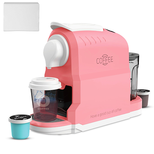 Игрушка для детей: Кофемашина в наборе с тематическими предметами, цвет розовый, артикул JB0214178 в Джамбо Тойз