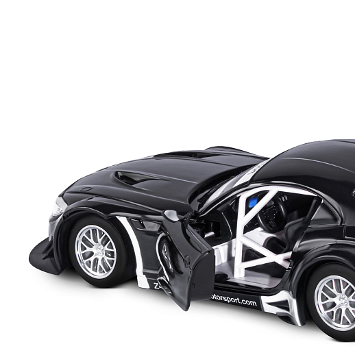ТМ "Автопанорама" Машинка металлическая 1:24 BMW Z4 GT3, черный, свободный ход колес, откр. двери, капот, свет, звук, свободный ход колес, в/к 24,5*12,5*10,5 см в Джамбо Тойз #14