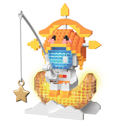 Конструктор "Стрелец" 528 дет., с удочкой, светом, желтый,  в/п в Джамбо Тойз #2