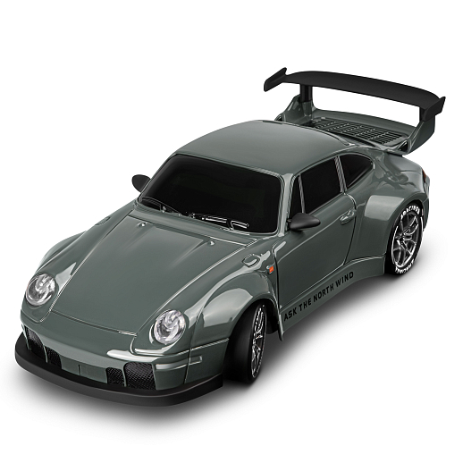 Р/у машинка для дрифта М1:24,2.4GHz,4WD,сменные шины 4шт., конусы 8шт.,свет,с аккум.,цвет серый,в/к 24,5*11,5*19см в Джамбо Тойз #8