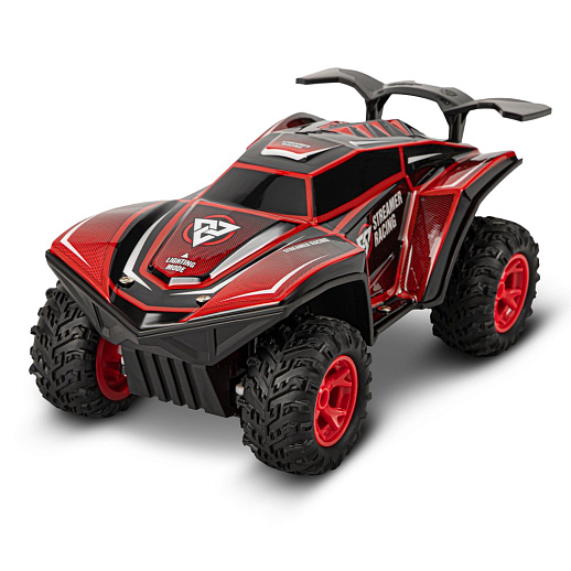 AUTODRIVE Р/У внедорожник,3D-подсветка корпуса/пульта,М1:16,2.4GHz,музыка, цвет красн.,в/к 35,5*18*16см в Джамбо Тойз #2