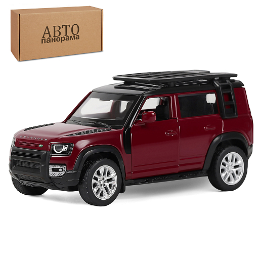 Игрушка для детей: Машинка металлическая 1:43 Land Rover, цвет красный, инерция, артикул JB1251744 в Джамбо Тойз