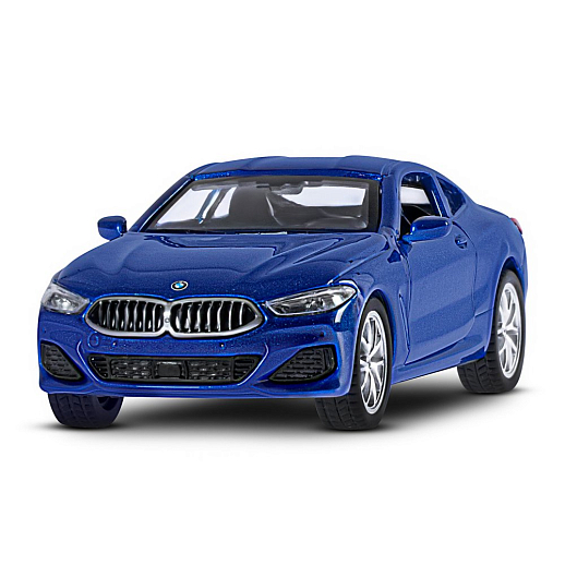 ТМ "Автопанорама" Машинка металлическая 1:44 BMW M850i Coupe, синий, откр. двери, инерция, в/к 17,5*12,5*6,5 см в Джамбо Тойз #5