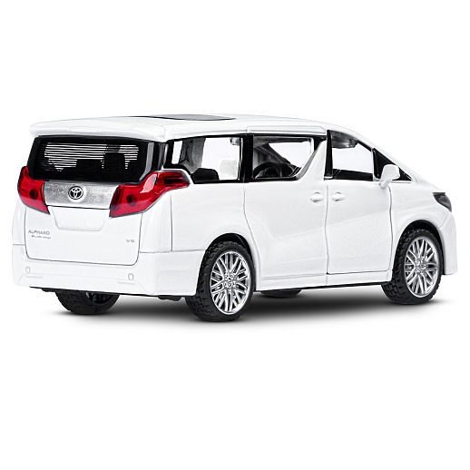 Игрушка для детей: Машинка металлическая 1:43 Toyota, цвет белый, инерция, артикул JB1251743 в Джамбо Тойз #9