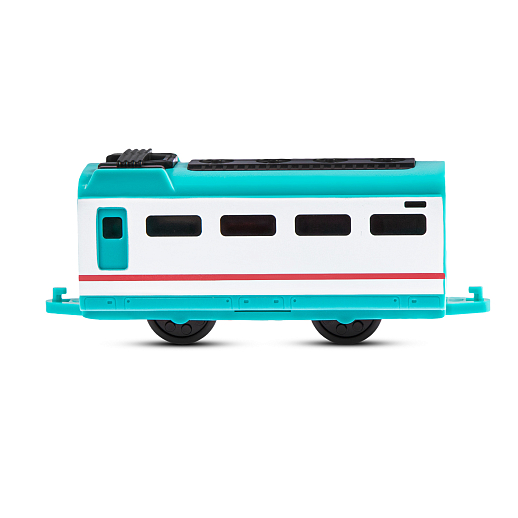 Робот-трансформер,трансформация в скоростной поезд,цвет бирюзовый,в/к 19,5*6*19,5см в Джамбо Тойз #6