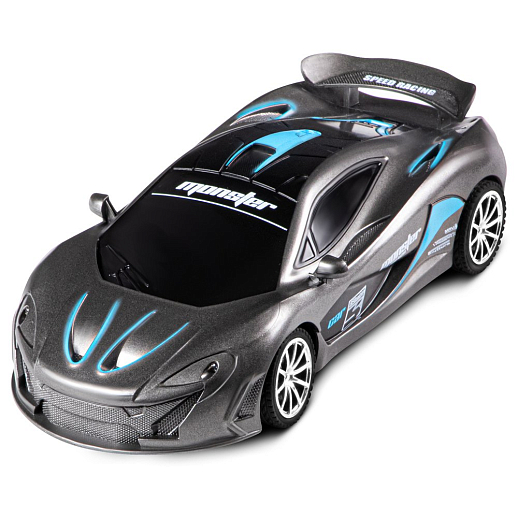 AUTODRIVE Р/У Машинка, 1:18, 4 канала,свет, темно-серый, в/к 10,5*8*21,5 см в Джамбо Тойз #5