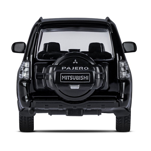 ТМ "Автопанорама" Машинка металлическая 1:43 Mitsubishi Pajero 4WD Turbo, черный, откр. двери, инерция, в/к 17,5*12,5*6,5 см в Джамбо Тойз #11