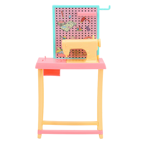 Кукла "Рукодельница", в комплекте швейная машинка, стол, стул, аксессуары, в/к 22х7,6х33 см в Джамбо Тойз #12