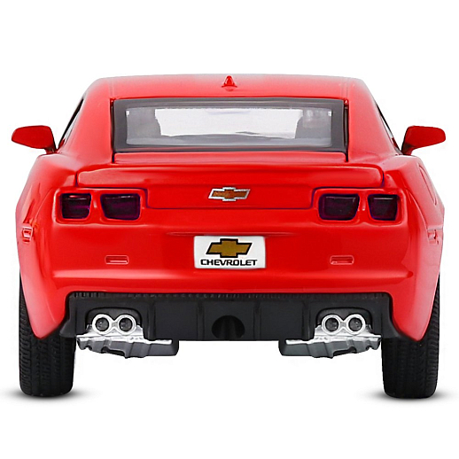 ТМ "Автопанорама" Машинка металлическая 1:32 Chevrolet Camaro SS, красный, свет, звук, откр. двери, капот и багажник, в/к 17,5*13,5*9 см в Джамбо Тойз #11