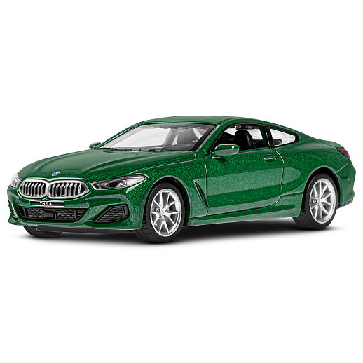 ТМ "Автопанорама" Машинка металл. 1:35 BMW M850i Coupe, зеленый, откр. двери, свет, звук, инерция в/к 18*9*13,5 см в Джамбо Тойз #2