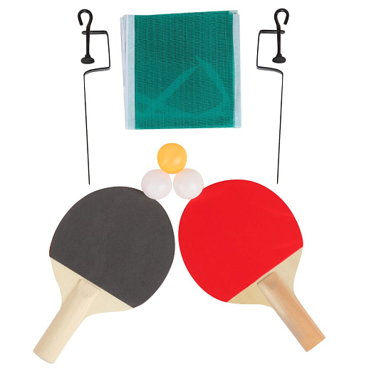 Набор для настольного тенниса, в комплекте 2 ракетки, 3 мяча, сетка, на блистере 29х17х4 см в Джамбо Тойз #4