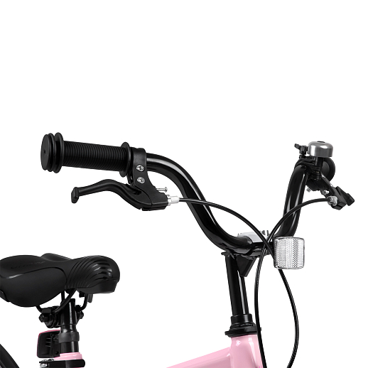 Велосипед двухколёсный CITYRIDE, модель CR-B2-07B, колеса 12", рама сталь, дисковые мех. тормоза, обода сталь, балансирные колёса, цвет розовый в Джамбо Тойз #7