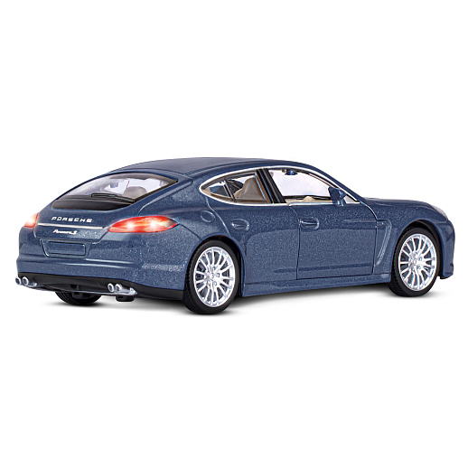 ТМ "Автопанорама" Машинка металлическая 1:32 Porsche Panamera S, синий, свет, звук, откр. двери, инерция, в/к 17,5*13,5*9 см в Джамбо Тойз #10