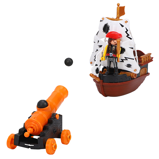 Набор "Пиратский корабль" с осьминогом со звуком и светом + фигурки и аксесс., в/к  49,7*9*26 см в Джамбо Тойз #6