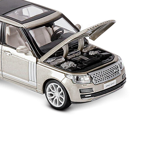 ТМ "Автопанорама" Машинка металлическая 1:34 2013 Range Rover, золотой перламутр, свет, звук, откр. двери, капот и багажник, инерция, в/к 17,5*13,5*9 см в Джамбо Тойз #19