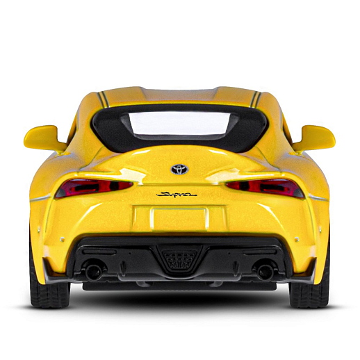 ТМ "Автопанорама" Машинка металлическая 1:38 Toyota GR Supra, желтый, откр. двери, инерция, в/к 17,5*12,5*6,5 см в Джамбо Тойз #10