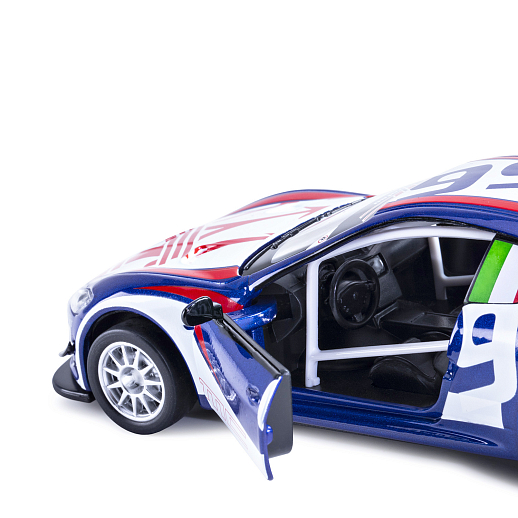 ТМ "Автопанорама" Машинка металл., 1:32 Maserati Gran Turismo MC GT4, синий, инерция, свет, звук, откр. двери, в/к 17,5*13,5*9 см в Джамбо Тойз #13