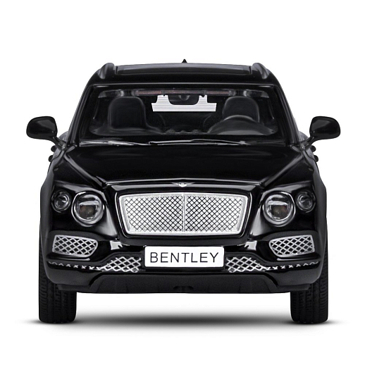 ТМ "Автопанорама" Машинка металлическая 1:34 Bentley Bentayga, черный, свет, звук, откр. двери, капот и багажник, инерция, в/к 17,5*13,5*9 см в Джамбо Тойз #12