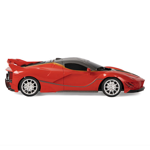 Машинка на радиоуправлении AUTODRIVE, 1:18, 4 канала,свет, красный,  в/к 27*13*10 см, , в Джамбо Тойз #6