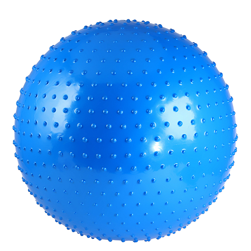 Мяч гимнастический массажный, 65 см ТМ "CR", 1000г, синий, в сумке в Джамбо Тойз #2