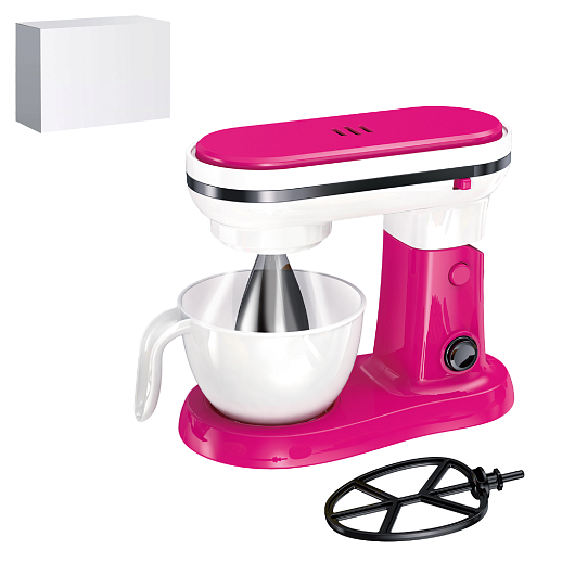 Игрушечная бытовая техника "Планетарный миксер" черно-розовый,  на бат., в б/к 16.5*11.7*21.2 см в Джамбо Тойз