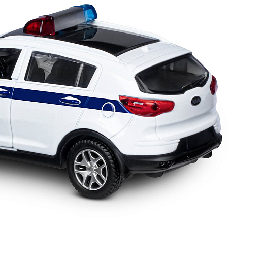 ТМ "Автопанорама" Машинка металлическая 1:39 KIA SPORTAGE R, Полиция, откр. двери, инерция, в/к 16*7,5*5 см в Джамбо Тойз #11