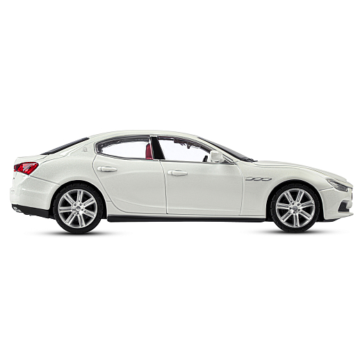 ТМ "Автопанорама" Машинка металл.1:32 Maserati Ghilbi, белый, откр. двери, капот и капот, свет, звук, инерция в/к 18*9*13,5 см в Джамбо Тойз #8