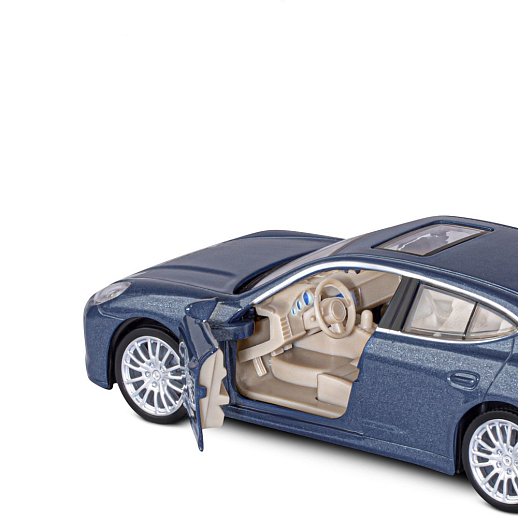 ТМ "Автопанорама" Машинка металлическая 1:32 Porsche Panamera S, синий, свет, звук, откр. двери, инерция, в/к 17,5*13,5*9 см в Джамбо Тойз #14