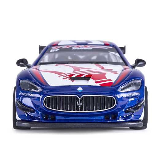 ТМ "Автопанорама" Машинка металл., 1:32 Maserati Gran Turismo MC GT4, синий, инерция, свет, звук, откр. двери, в/к 17,5*13,5*9 см в Джамбо Тойз #5