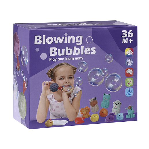 Игровой набор для купания с мыльными пузырями, в/к 14,5х7х12,5 см в Джамбо Тойз #3