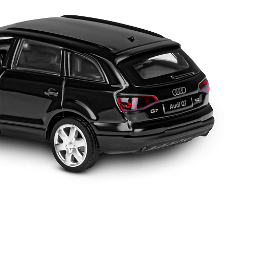 ТМ "Автопанорама" Машинка металлическая 1:43 Audi Q7, черный, откр. двери, инерция, в/к 16*7,5*5 см в Джамбо Тойз #3