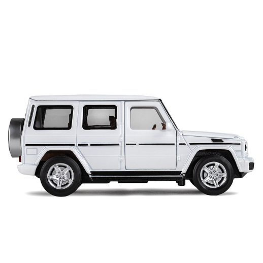 ТМ "Автопанорама" Машинка металлическая 1:32 Mercedes-Benz G350d, белый, откр. капот, передние и задняя двери, свет, звук, инерция, в/к 17,5*13,5*9 см в Джамбо Тойз #9
