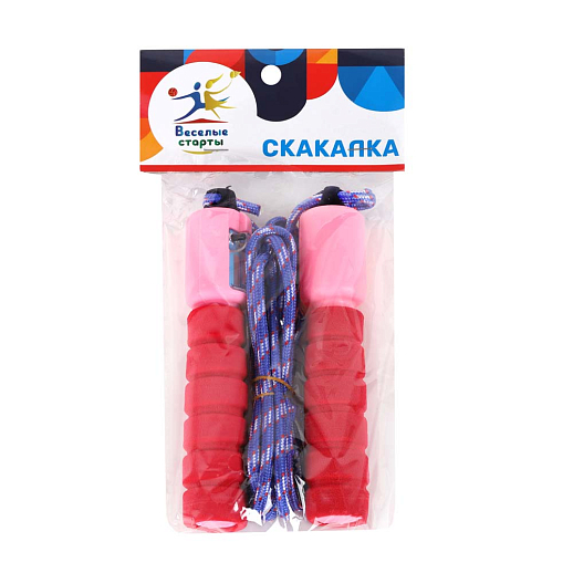 Скакалка, 2.8м, ручки ЭВА со встроенным счетчиком,  веревка лавсан в Джамбо Тойз #5