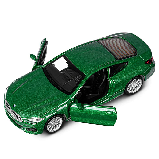 ТМ "Автопанорама" Машинка металл. 1:35 BMW M850i Coupe, зеленый, откр. двери, свет, звук, инерция в/к 18*9*13,5 см в Джамбо Тойз #13