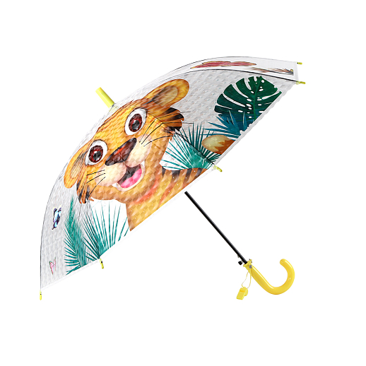 Зонт детский, "Львенок", 84см, в комплекте свисток, ПВХ в Джамбо Тойз