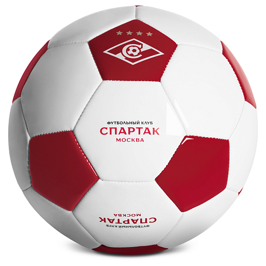 Мяч "ФК Спартак", материал PU, размер 5, диаметр 22 см в/п в Джамбо Тойз
