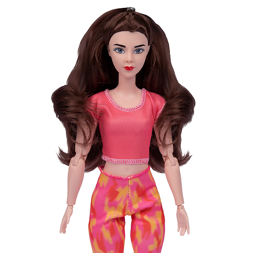 Кукла с ковриком для занятия йогой, в/к 12,5х4,5х30,5 в Джамбо Тойз #5