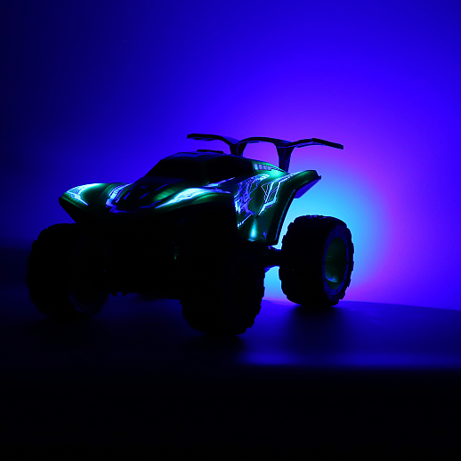 Р/У Краулер 4WD с функцией пара, подсветкой корпуса и пульта, М1:16, 2.4GHz, аккум. в компл., цвет зелёный, в/к 38*22*18,5 см в Джамбо Тойз #15