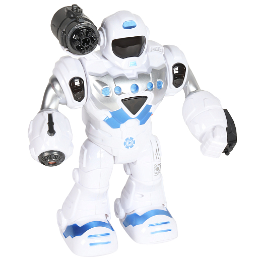ТМ "Smart Baby" Робот Гриша на батарейках, стреляет ракетами, ходит, свет, музыка, проектор, в/к 27,8х21,5х12 см в Джамбо Тойз #8