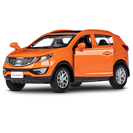 ТМ "Автопанорама" Машинка металлическая 1:39 KIA SPORTAGE R, оранжевый, инерция, в/к 17,5*12,5*6,5 см в Джамбо Тойз #5
